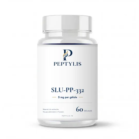 SLU-PP-332 60 gélules · 5 mg, Flacon de gélules